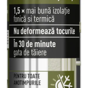 PENOSIL Window & Door Elastic – spumă poliuretanică elastică pentru etanșare